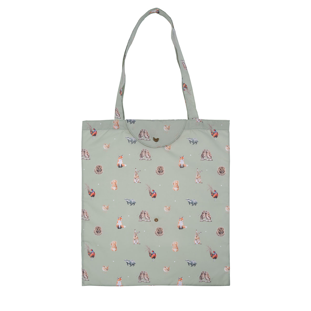 'Woodlanders' illustrated woodland animal Foldable Shopping Bag