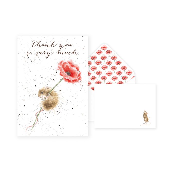 Wrendale Designs 'Just to say' Notelet Set 