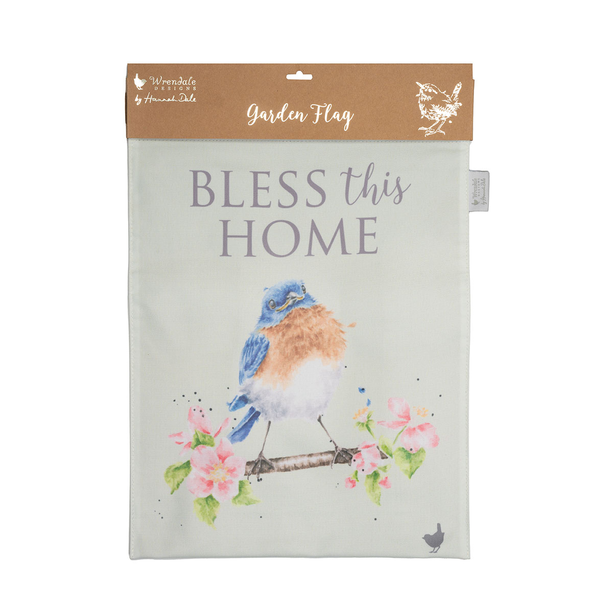 Bird garden flag