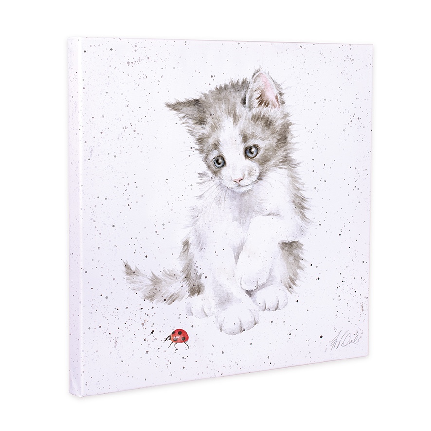 cat small canvas print