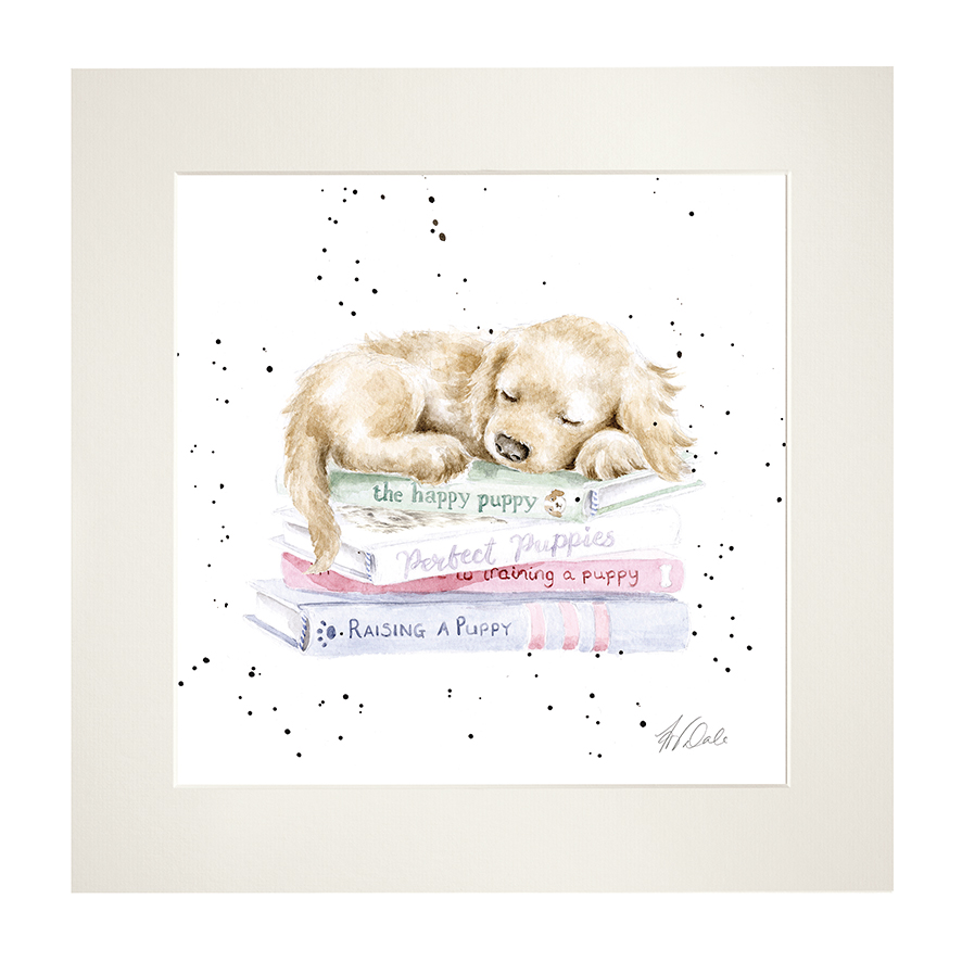 'A Pup's Life' Dog Mounted Print