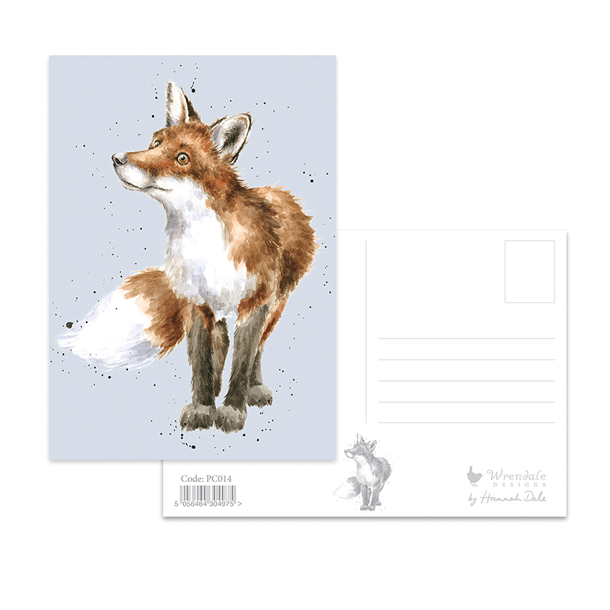 Fox postcard