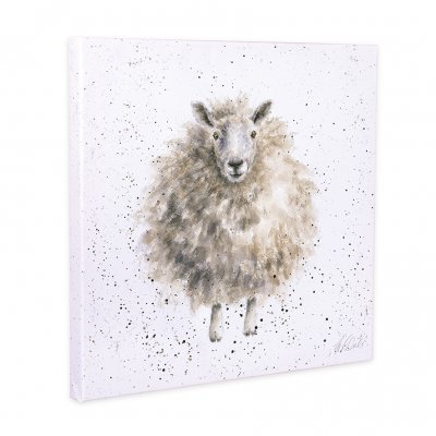 The Woolly Jumper sheep canvas print
