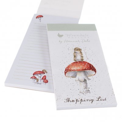 Mouse and mushroom shopping pad