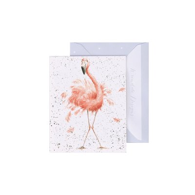 Flamingo mini card