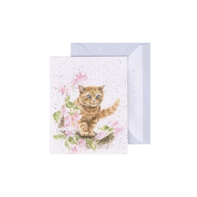'The Marmalade Cat' miniature Card