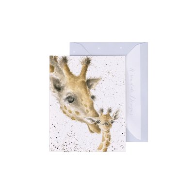 Giraffe mini card