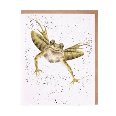 Frog greeting card