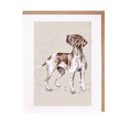 Pointer greeting card