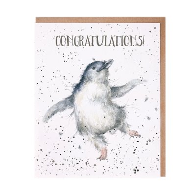Penguin congratulations card