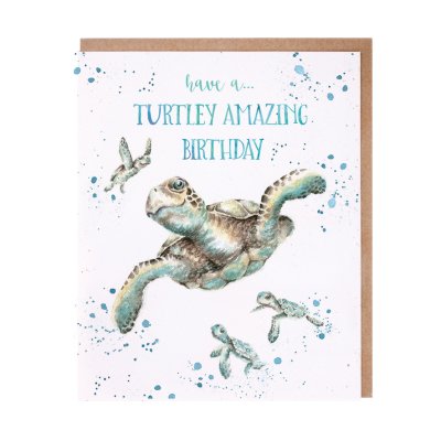 Turtle birthday card