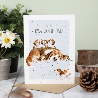 'Feeling Dog-Eared' Dog Dad Card
