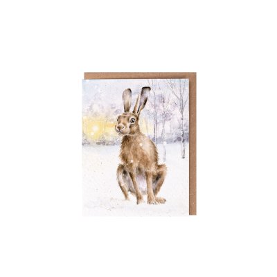 Hare gift enclosure card