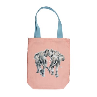 Elephant canvas bag