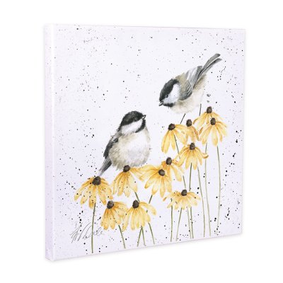 'My Sweet Chickadee' Bird Canvas