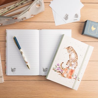 'Hide and Squeak' Cat Flexi Notebook 