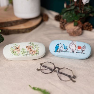 'Pottering About' Bird Eye Glass Case