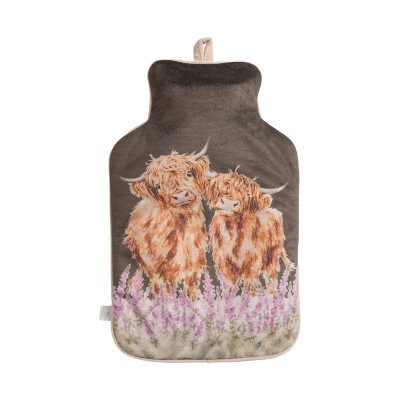 'Gentle Giants' Highland Cow Hot Water Bottle 