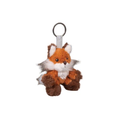 Autumn fox plush character keyring