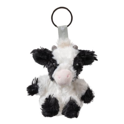 'Mathilda' Cow Plush Keyring 