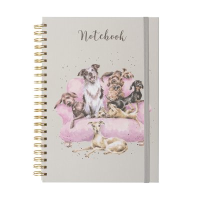 Dog A4 notebook
