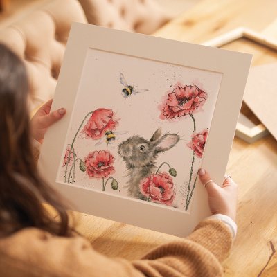'Let it Bee' mounted print