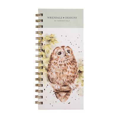 'Treetops' Owl To-Do Notebook