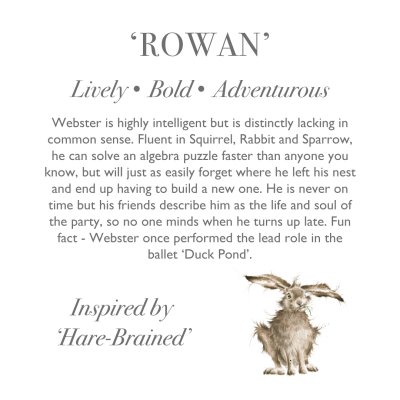 &#039;Rowan&#039; hare Character