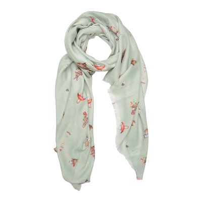Rabbit and mouse scarf