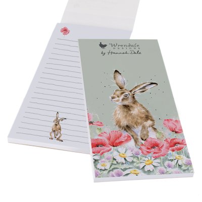 Hare and flowers shopping pad