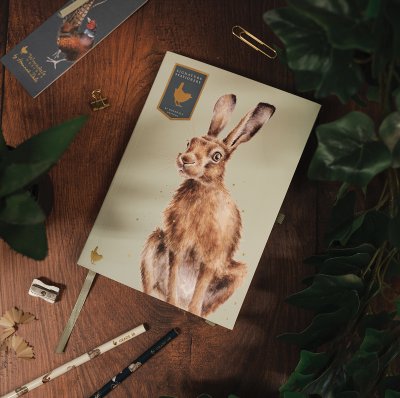 'Golden Hour' Hare Signature Stationery Notebook