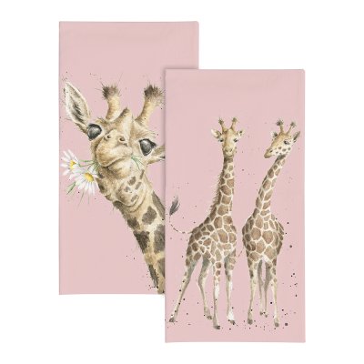 Giraffe illustrated pocket tissues