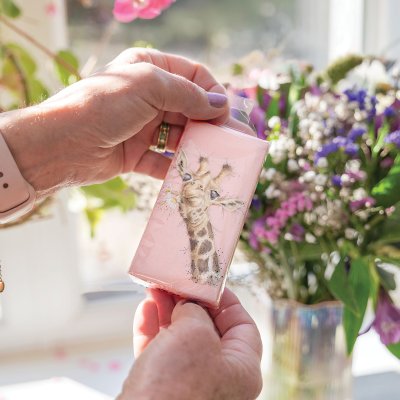 'Flowers' Giraffe Pocket Tissues