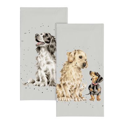 Dog illustrated pocket tissues