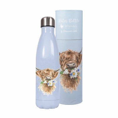 Highland cow water bottle