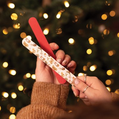 'Winter Woodland' Woodland Animal Christmas Nail File