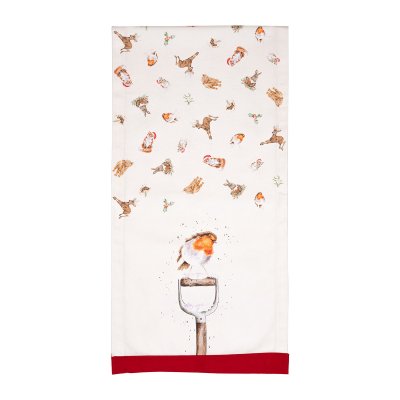 'Winter Wonderland' Christmas Animal Fabric Table Runner
